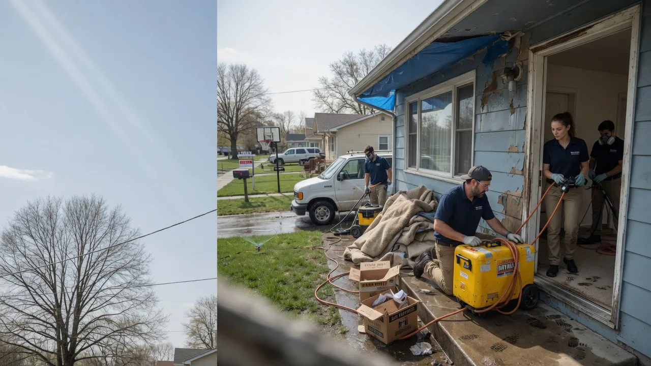 Basement Flood Cleanup in Millersburg, OH near me